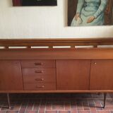 Scandinavian sideboard in teak design