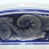 Vase turned earthenware height 49cm