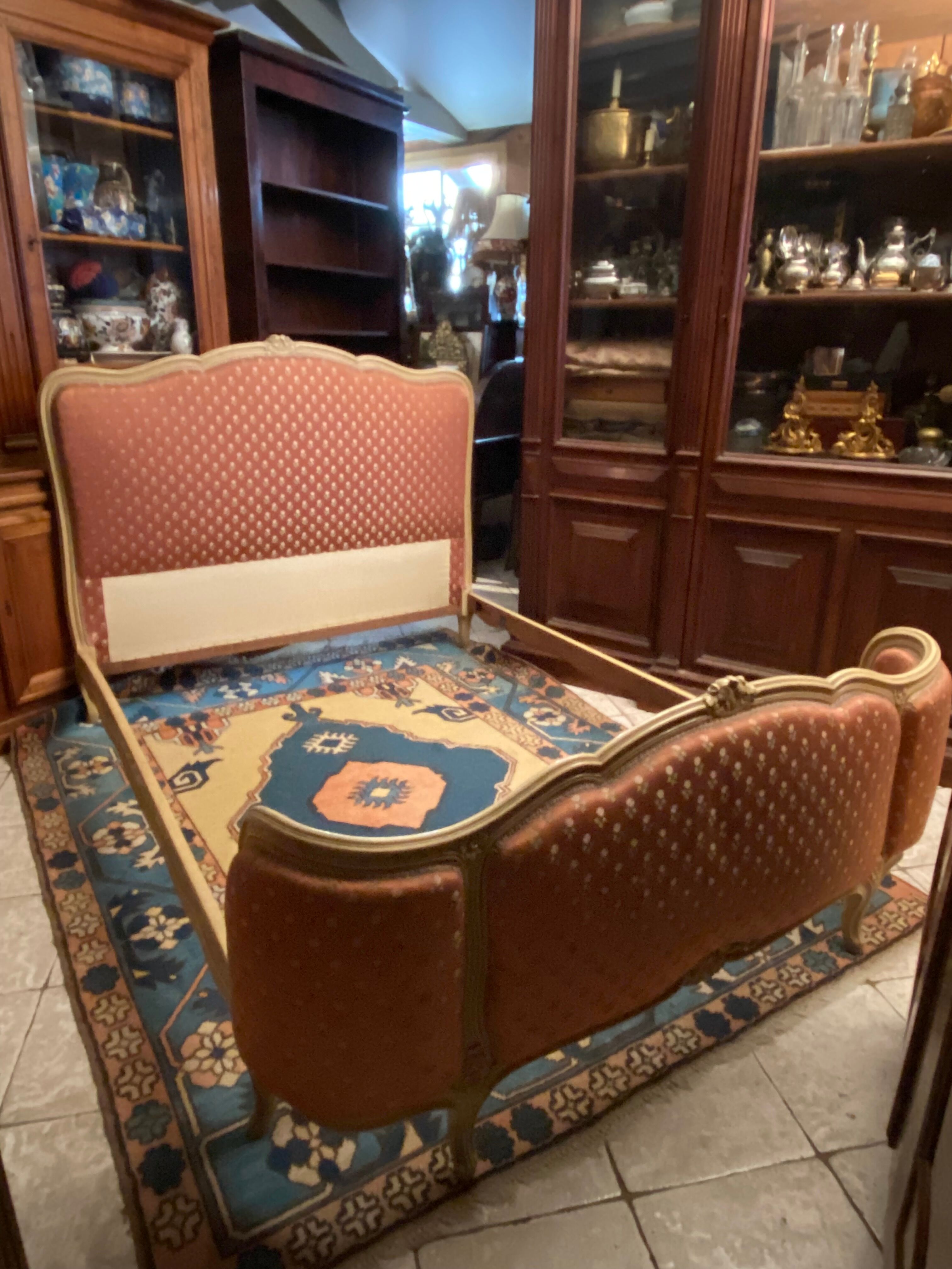 Louis XV style basket bed