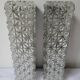 Erco Glass and Bakelite Wall Sconces 1960s, Set of 2 Vintage