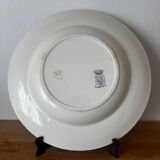 Sublime hollow plate Terre de Fer Longwy Hanoi