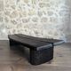Burnt oak coffee table