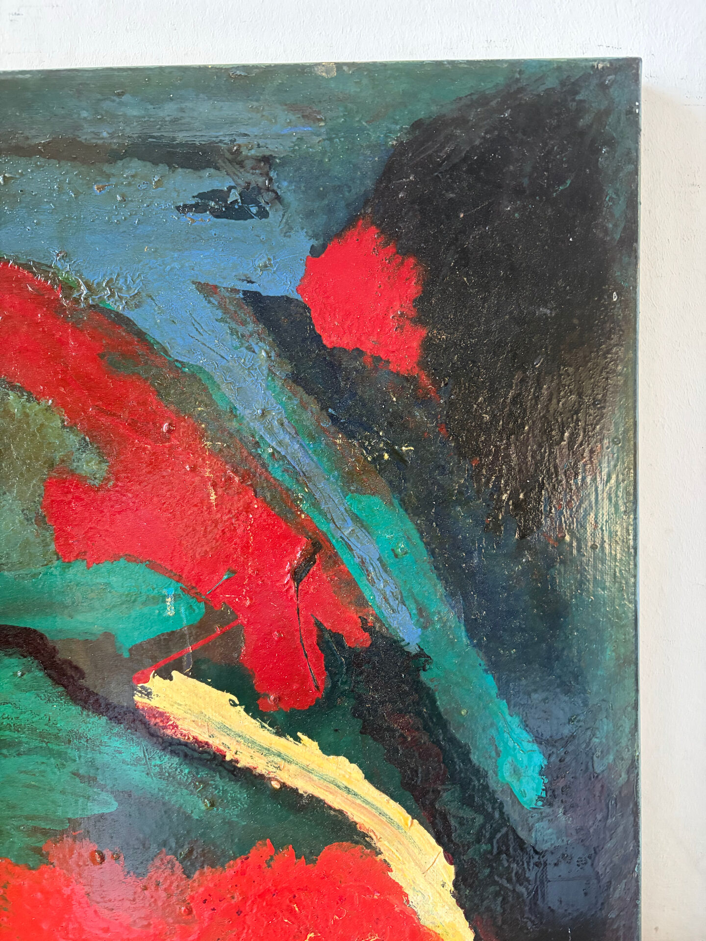Modern abstract signed Canto 2017
