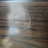 Vintage folding wheeled dessert trolley