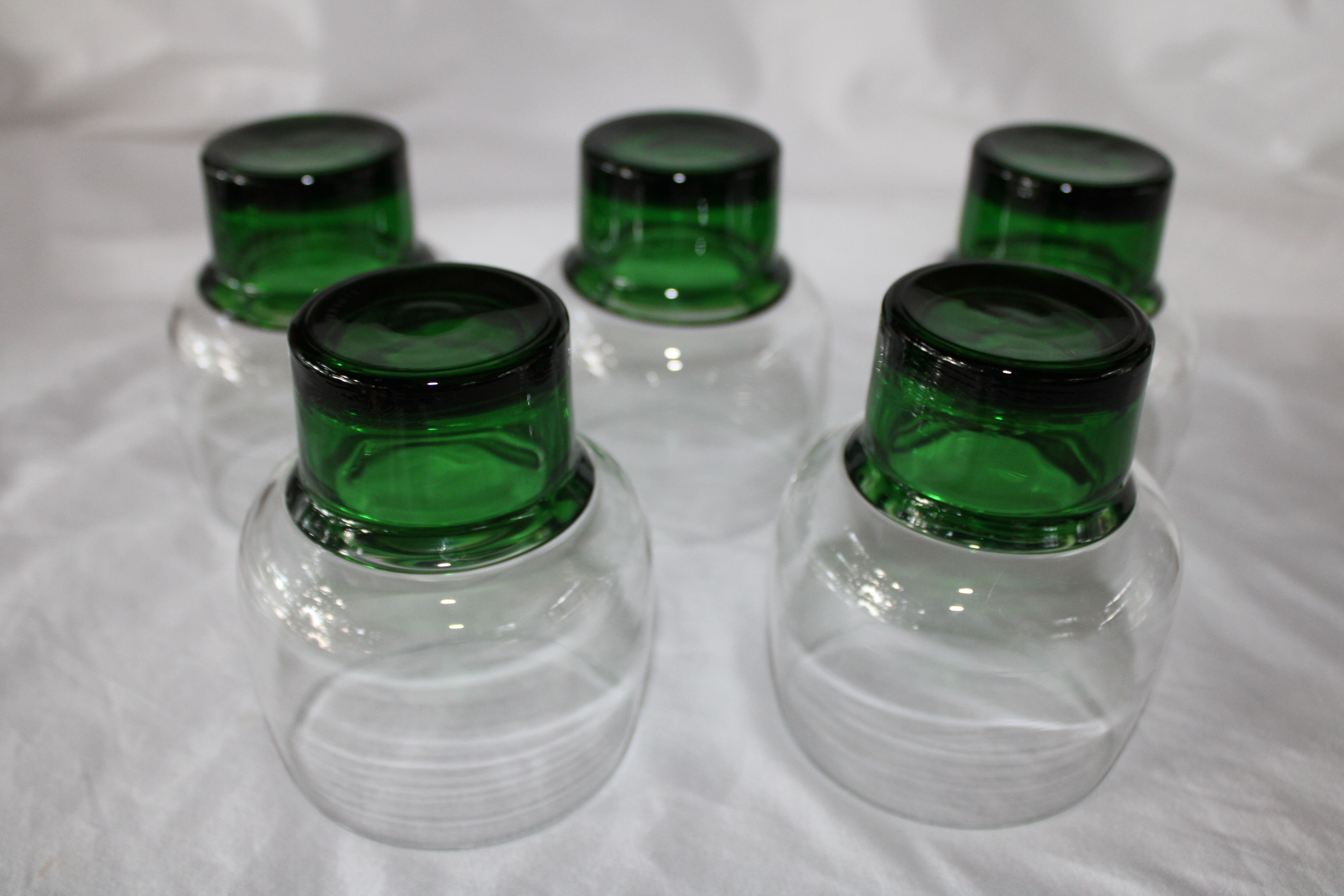 5 Luminarc Vintage wine glasses