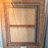 Oil Painting Canvas DEMAREST House Path Forest Landscape River