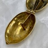 Walnut shaped brass nutcracker