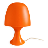 Vintage table lamp/Orange plastic mushroom lamp