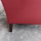 Paire de fauteuils club en simili cuir 1950