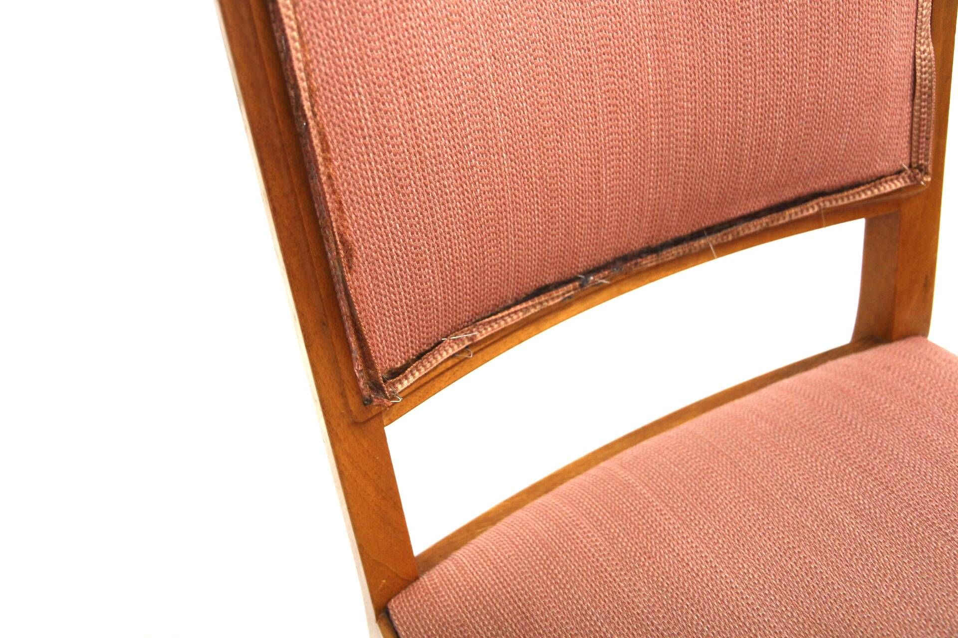 Set of 4 chairs "Facett 4-132", Bertil Fridhagen, Bodafors, Sweden, 197