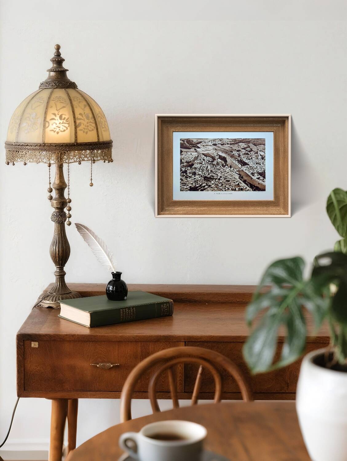 La Ferté-sous-Jouarre, photographic plate printed in 1934.