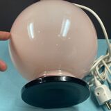 Pink sphere lamp stand