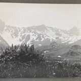 Silver gelatin photograph, mountain mist, vegetation, Bernard Darot, 20th century