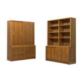 Karl Andersson & Söner pair of oak cabinets by Børge Mogensen