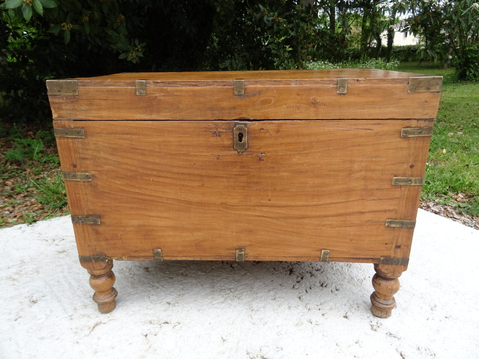 Naval officer chest in camphor