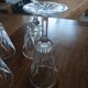 4 antique stemmed glasses