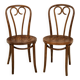 Set of 2 Vintage Bentwood Chairs AG-16 Radomsko