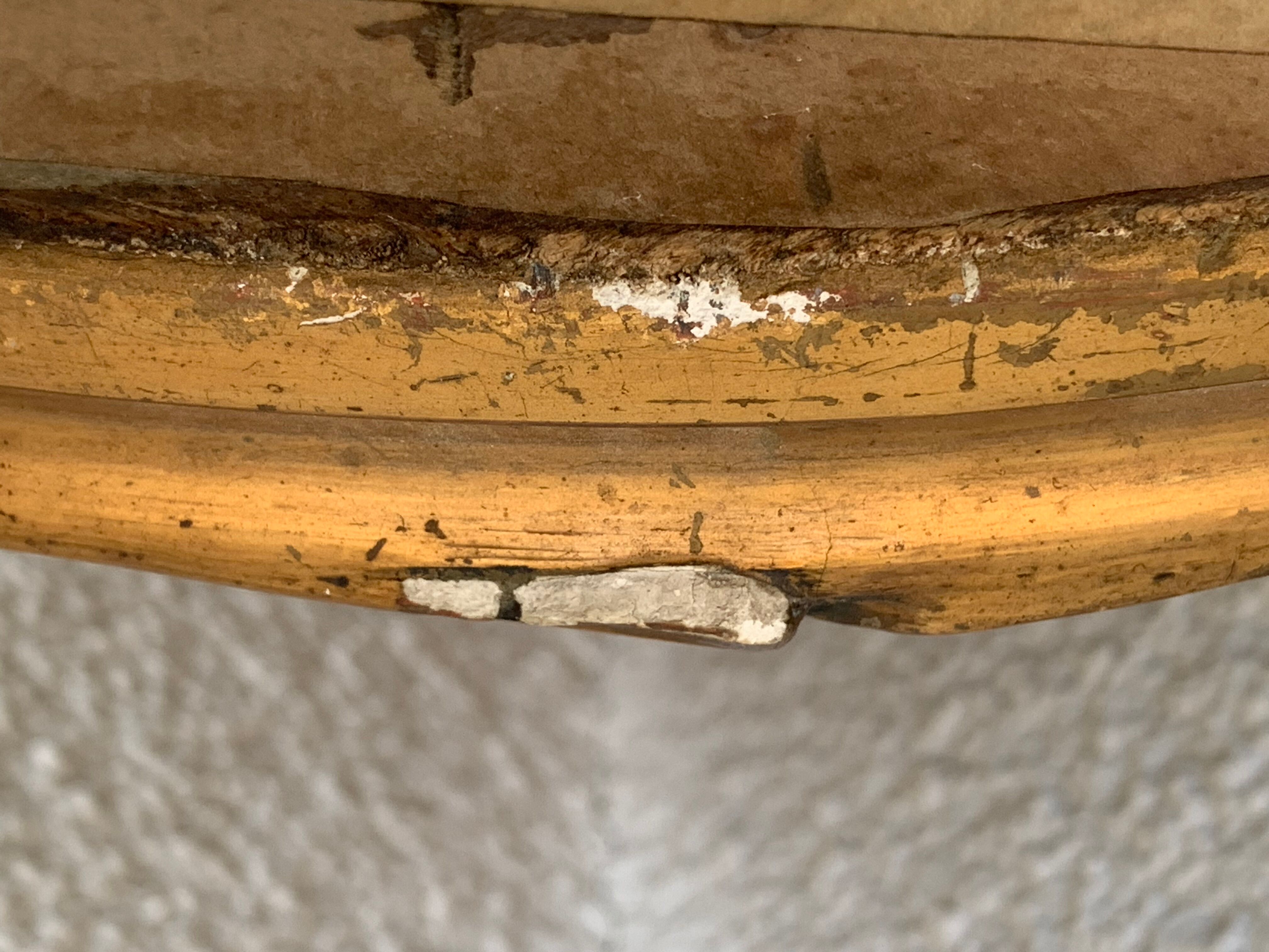 Old art deco mirror 1920 50x60cm