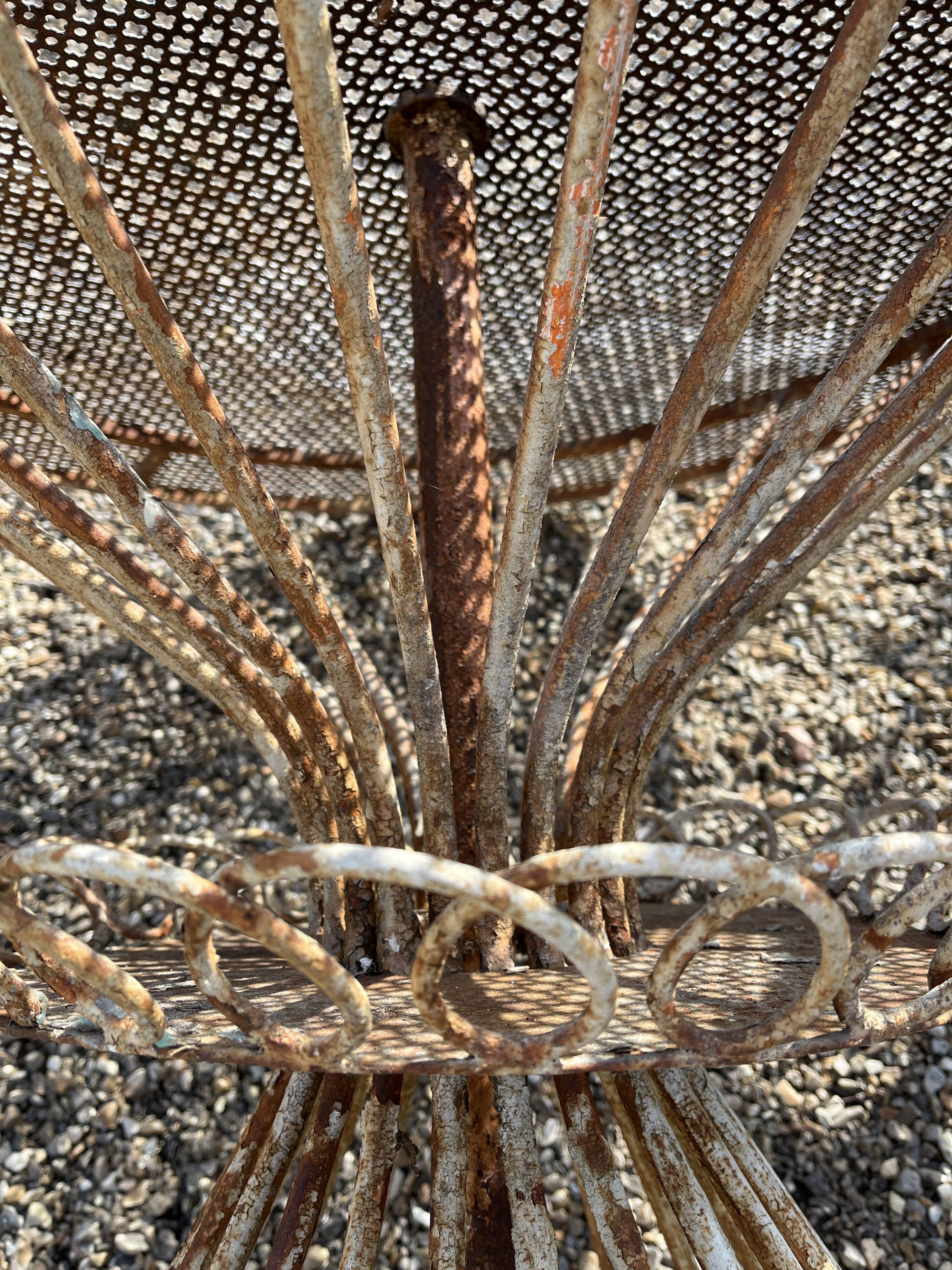 Garden table Mathieu Matégot