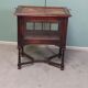 Antique oak tea cabinet