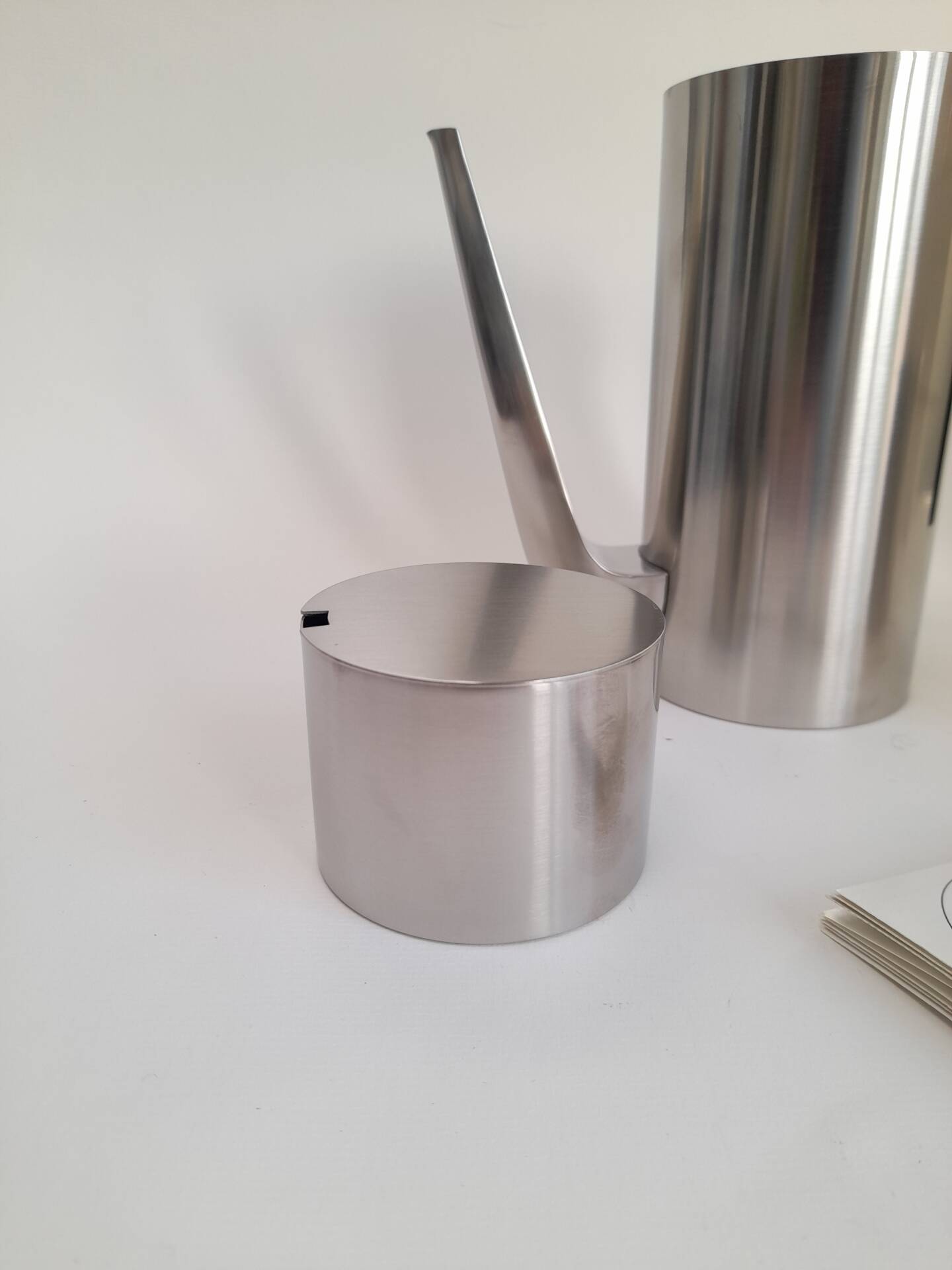 Cylinda coffee pot by Arne Jacobsen for Stelton