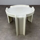 Giotto Stoppino side table, Kartell, 70s, space age style