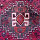 Handmade Persian Shiraz Rug 155x114cm