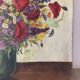 Still life with poppies, oil on canvas signed