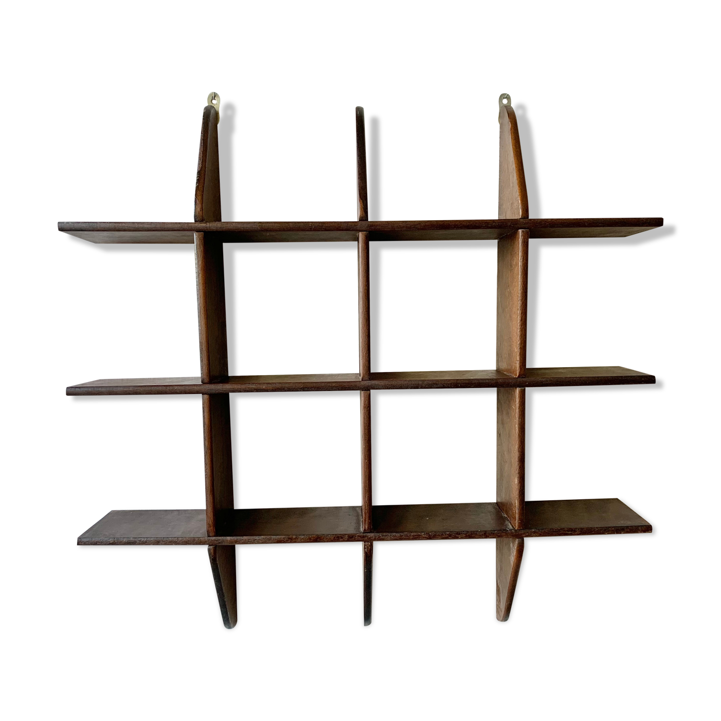 Wall shelf exotic wood