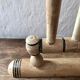 Old wall towel rack