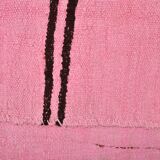 6x8  Pink Turkish Kilim Rug, 178x254Cm