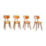 Set of 4 chairs edited by ton 1960