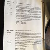 Lot of 2 framed fashion illustrations Paco Rabanne