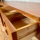 Enfilade teak tv cabinet chest of drawers 6 drawers year 1960 - width 154 cm