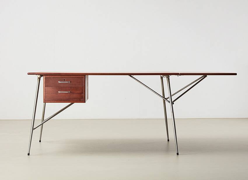 Borge Mogensen Drop Leaf Desk for Soborg Denmark 1953