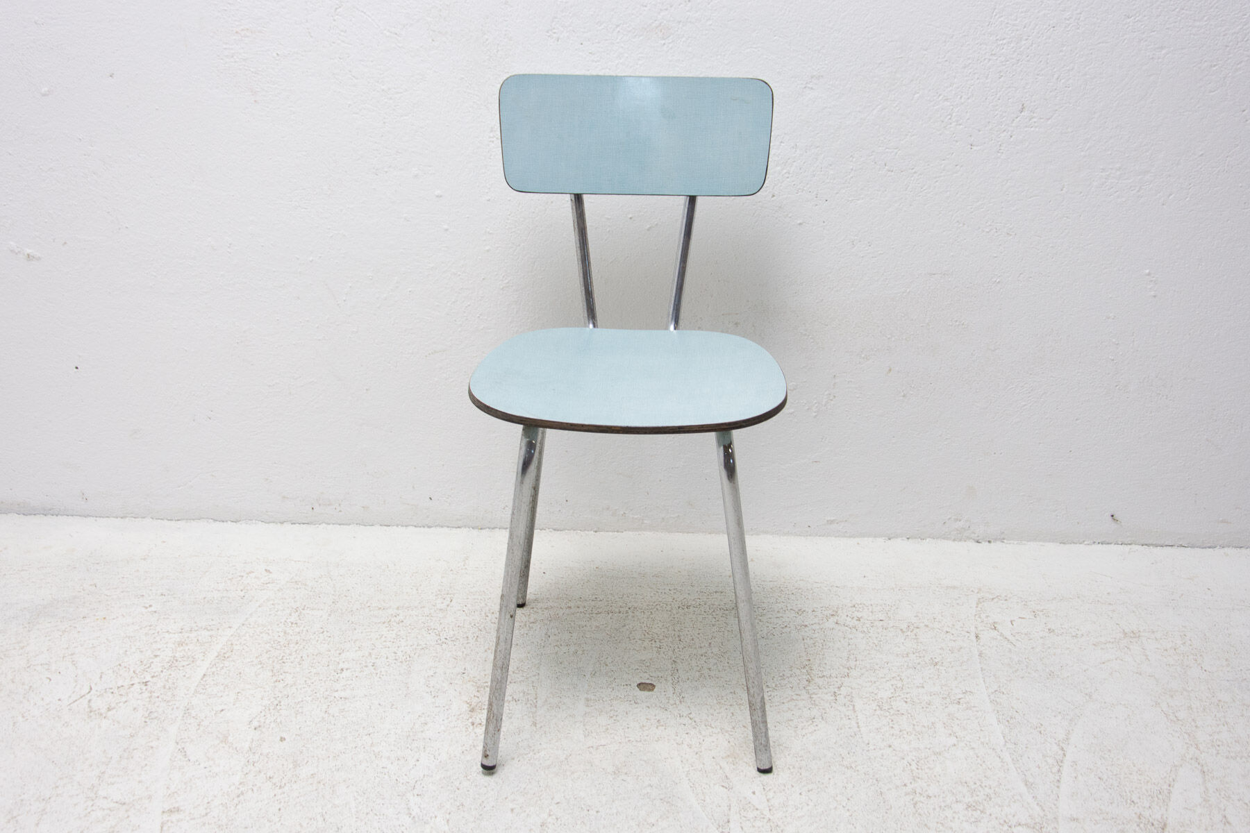 Czechoslovak colored formica cafe chair, 1960´s