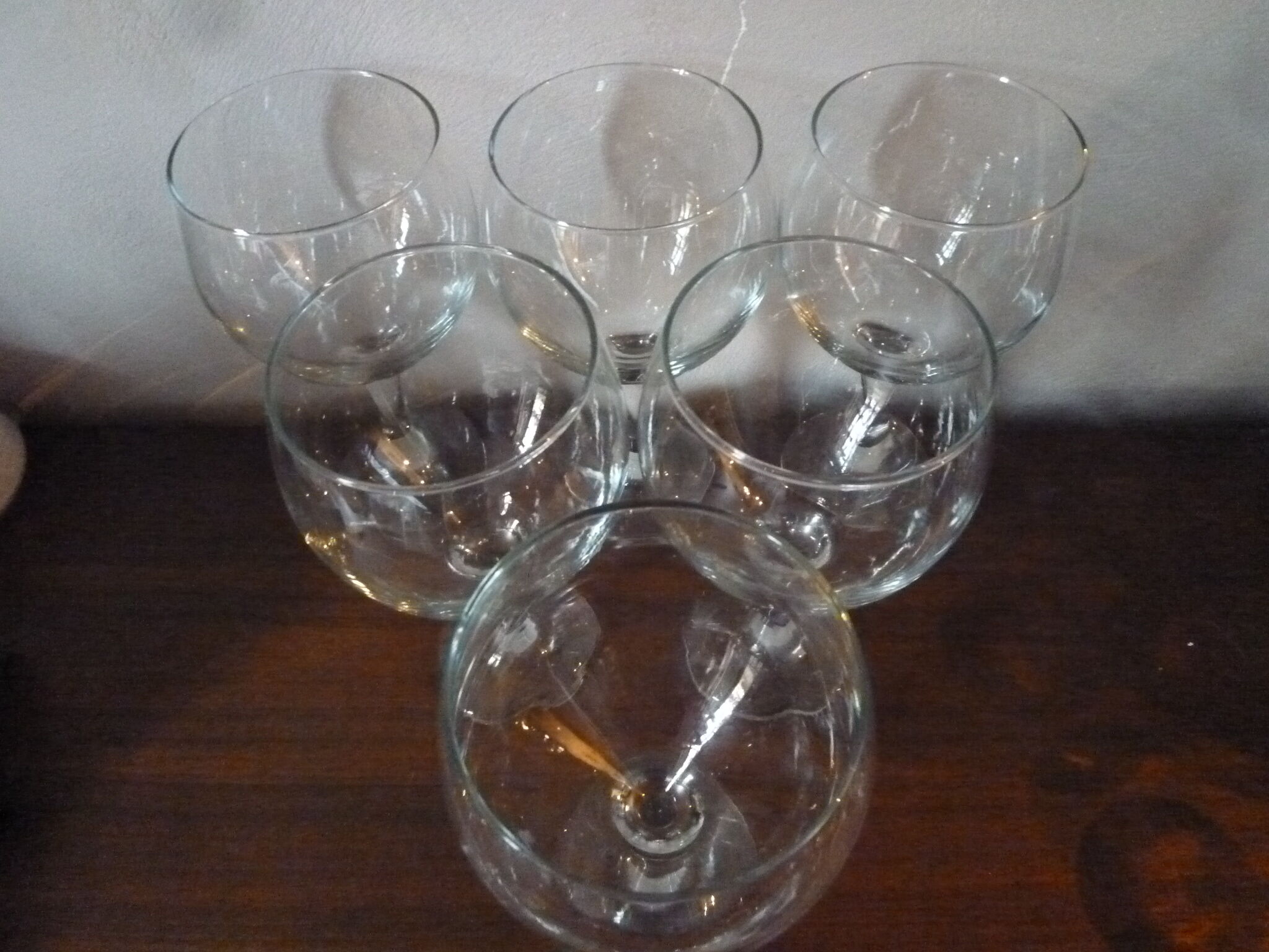 Set of 6 glasses at Gin Tonic