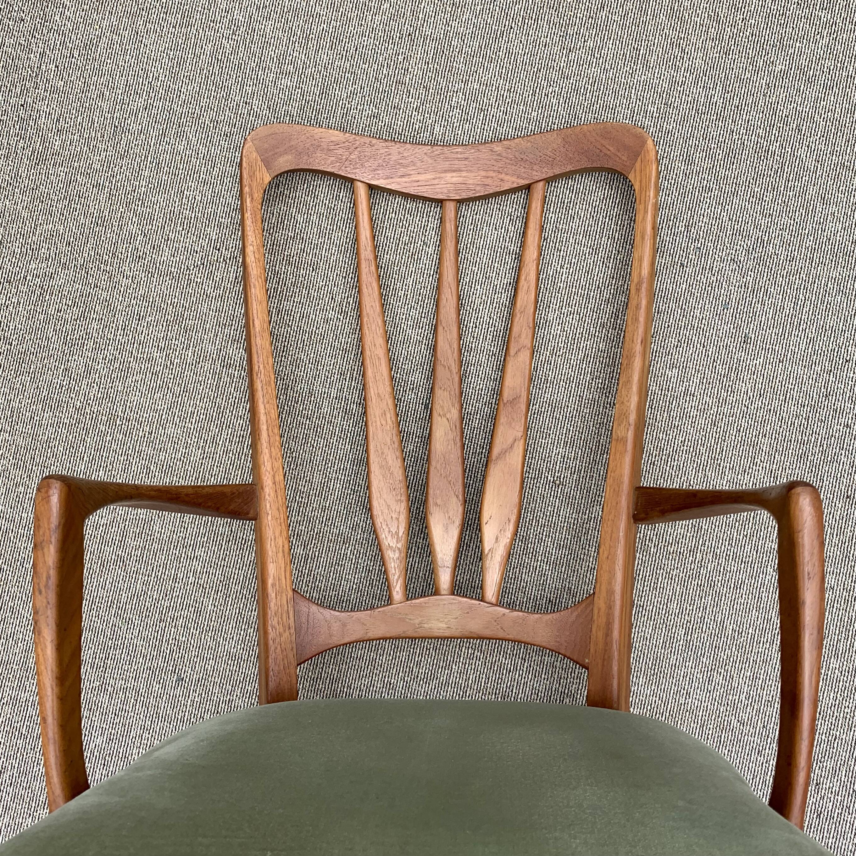 Fauteuil bridge Ingrid, Niels Koefoed / Danemark 1960