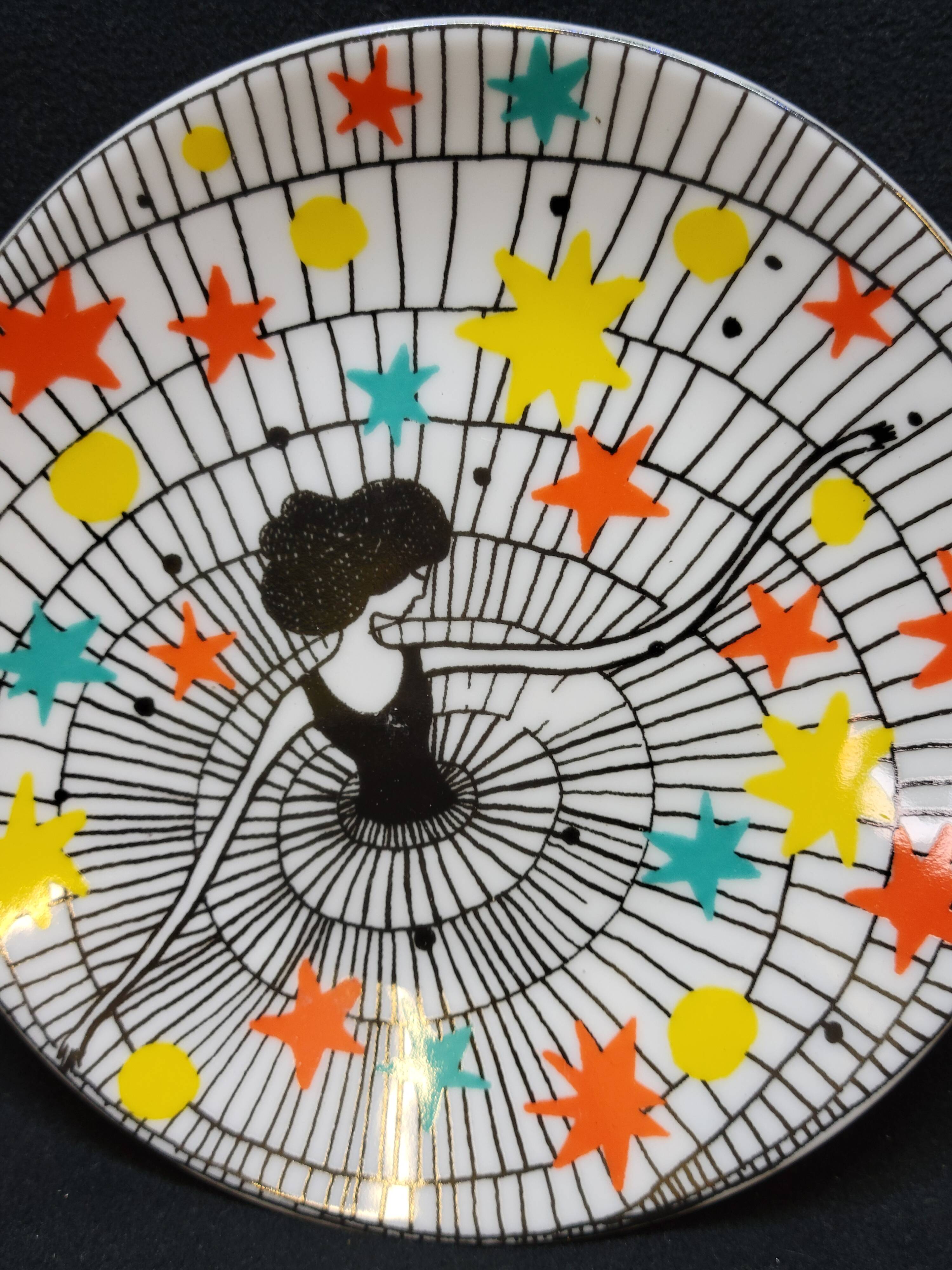 2 Petites Assiettes Fragonard Danseuses