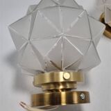 Pair of star wall lights