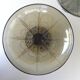 Pair of tazza glass compote cups, circa 1950 - 1970