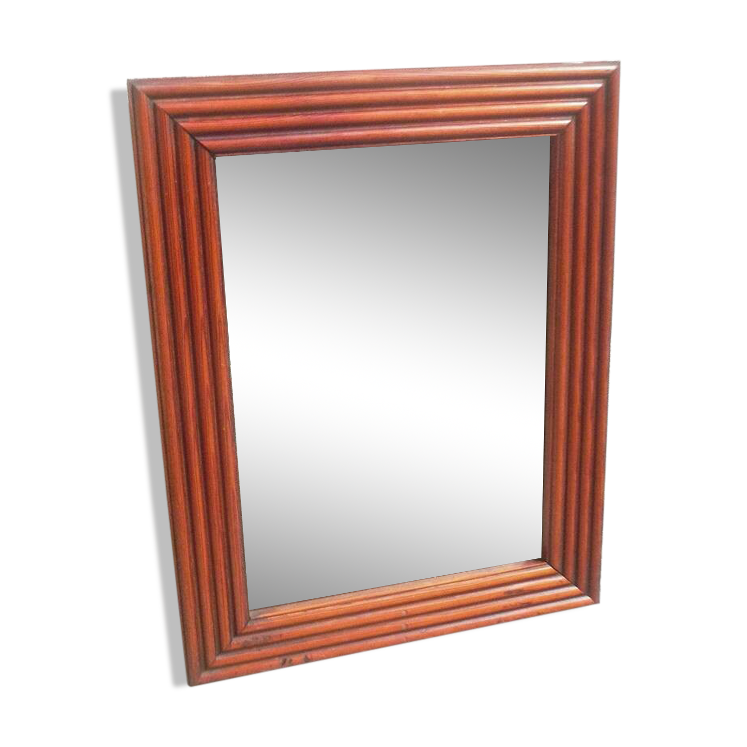 Miroir, cadre en bois vintage