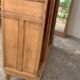 Armoire parisienne art déco chêne massif brut