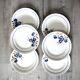 Lot 6 assiettes plates Badonviller