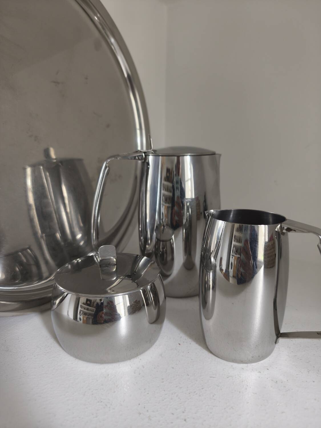 Breakfast service stainless steel Guy Degrenne