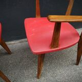 Paire de fauteuils scandinaves