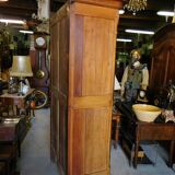 Bonnetiere in cherry 1 door 1 drawer of the xix century
