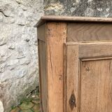 Antique wooden confit pot.