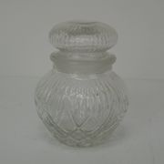Mid-century Crystal Glass Can,1950's.