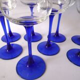 Blue balloon foot glasses